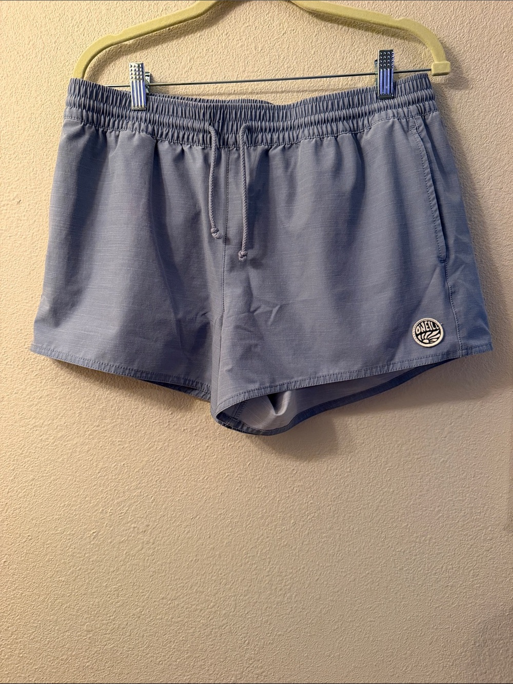 O'Neill women’s ' Light Blue Elastic Waist Shorts